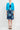 Cocktail Dresses Pinted Short Cocktail Bolero Petite Dress Blue Multi
