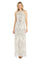 Formal Dresses Sequin Long Formal Dress Ivory/Silver