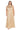 Plus Size Dresses Long Formal Pleated Metallic Plus Size Dress Champagne