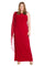 Plus Size Dresses Long Slit Formal Plus Size Dress Red