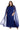 Plus Size Dresses Plus Size A Long Formal Cape Dress Electric Blue