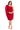 Plus Size Dresses Plus Size Short Cape Cocktail Dress Red