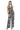 Jumpsuit Long Printed Formal Pocket Jumpsuit Black/White