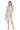 Cocktail Dresses Short Floral Print Cocktail Dress Ivory/Black