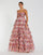 Prom Dresses Long Spaghetti Strap Prom Gown Pink Multi