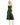 Cocktail Dresses Short Ruffle Tiered Midi Dress Forest Green