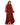 Plus Size Dresses Plus Size Puff Long Sleeve Formal Gown Garnet