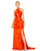 Prom Dresses Long Halter Formal Prom Dress Orange