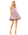 Cocktail Dresses Short Cocktail Floral Mini Dress Pink Multi