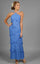 Prom Dresses Long Formal Tiered Evening Prom Dress Azure