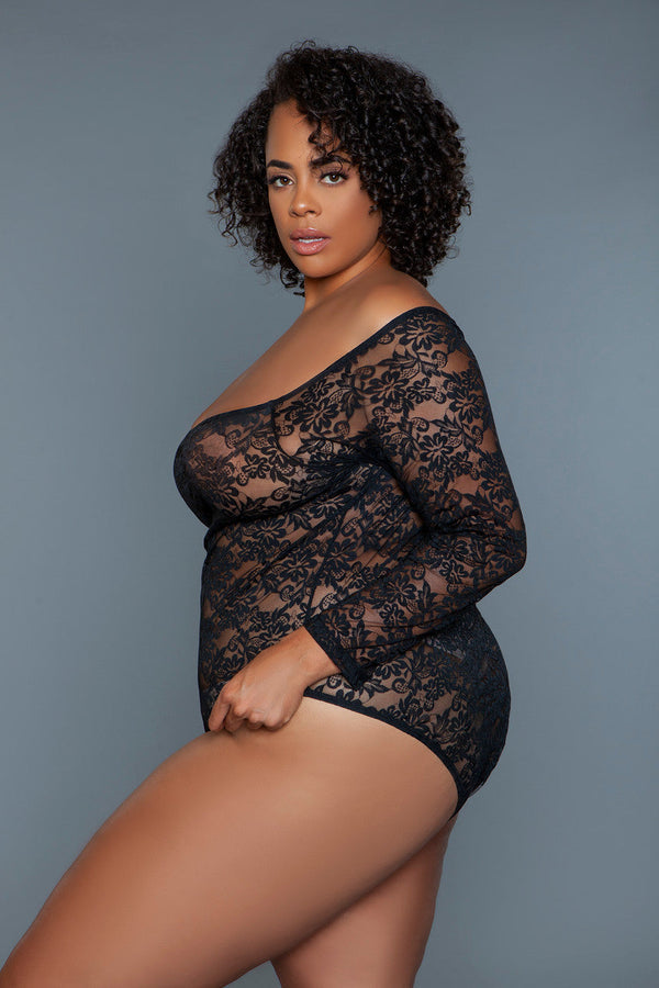 Lingerie 2248P Marina Bodysuit Black
