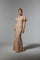 Mother of the Bride Dresses Long Sleeve Formal Evening Mother of the Bride Dress Champagne