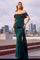 Prom Dresses Fitted Long Formal Prom Dress Hunter Green