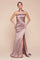 Prom Dresses Long Formal Fitted Prom Evening Dress Mauve