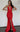 Prom Dresses Evening Slit Long Formal Fitted Prom Dress Red