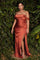 LaDivine 7488C Long Plus Size  Formal Convertible Prom Dress