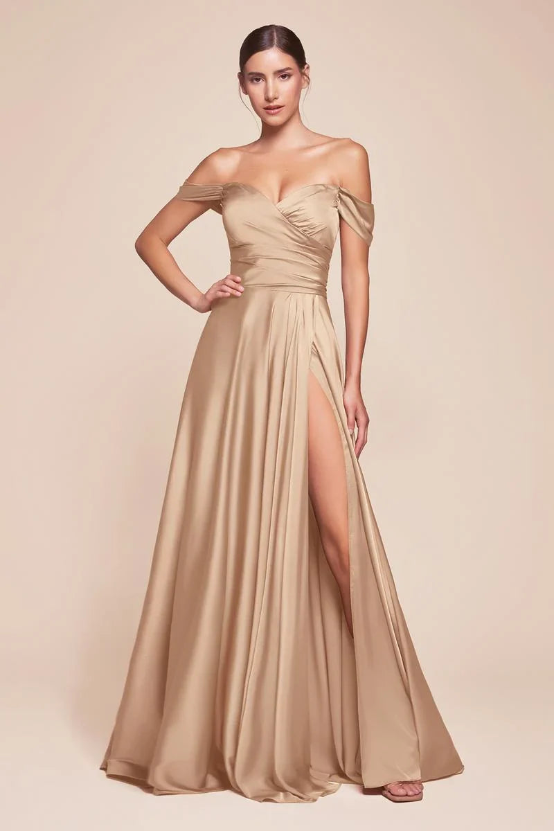 LaDivine CD7469 Long Prom Dress Evening Gown