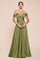 Prom Dresses Plus Size Long Off Shoulder Dress Greenery
