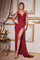 LaDivine 7494 Long Fitted Prom Dress