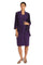 Mother of the Bride Dresses Short Velvet Chiffon Jacket Mother of the Bride Dress Plum