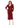 Cocktail Dresses Sequins Long Sleeve Midi Formal Dress Wine