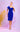 Cocktail Dresses Fitted Short Cocktail Mini Dress Royal