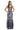 Formal Dresses Long Formal Sequined Petite Evening Dress Navy/Silver