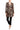 Pant Suit Long Formal Printed Two Button Pant Suit Animal