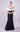Prom Dresses Fitted Slit Long Formal Prom Mermaid Dress Black/White