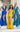 Prom Dresses Formal Long Slit Fitted Prom Dress Royal