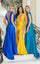 Prom Dresses Formal Long Slit Fitted Prom Dress Royal
