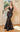 Prom Dresses Beaded Long Formal Floral 3D Applique Prom Dress Black