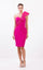 Cocktail Dresses Homecoming Short Fitted Cocktail Dress Fuchsia