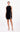 Cocktail Dresses Fitted Slit Short Beaded Cocktail Dress Black