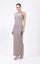 Prom Dresses Prom Beaded Long Formal Fitted Dress Beige