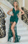 Prom Dresses Long Prom Floral Lace Formal Dress Hunter