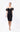 Cocktail Dresses Short Homecoming Fitted Cocktail Knee Length Dress Black