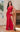 Prom Dresses Fitted Long Formal Slit Prom Dress Red