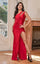 Prom Dresses Fitted Long Formal Slit Prom Dress Red