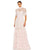 Formal Dresses Long Formal A Line Floral Evening Gown Rose Pink