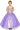 Flower Girl Dresses Flower Girl Beaded Applique Glitter Dress Lilac