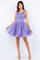 Cocktail Dresses  Blue Homecoming Short A Line Prom Lavendar