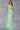 Prom Dresses Long Beaded Formal 3D Floral Applique Prom Dress Sage