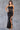 Prom Dresses Long Fitted Formal 3D Floral Applique Prom Dress Black