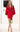 Cocktail Dresses Short Cocktail Ruffle Mini Dress Red