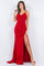 Prom Dresses Fitted Long Formal Corset Prom Dress Red