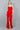 Prom Dresses Fitted Long Metallic Formal Slit Prom Dress Red