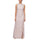 Formal Dresses Long Sleeveless Formal Lace Dress Shell Pink