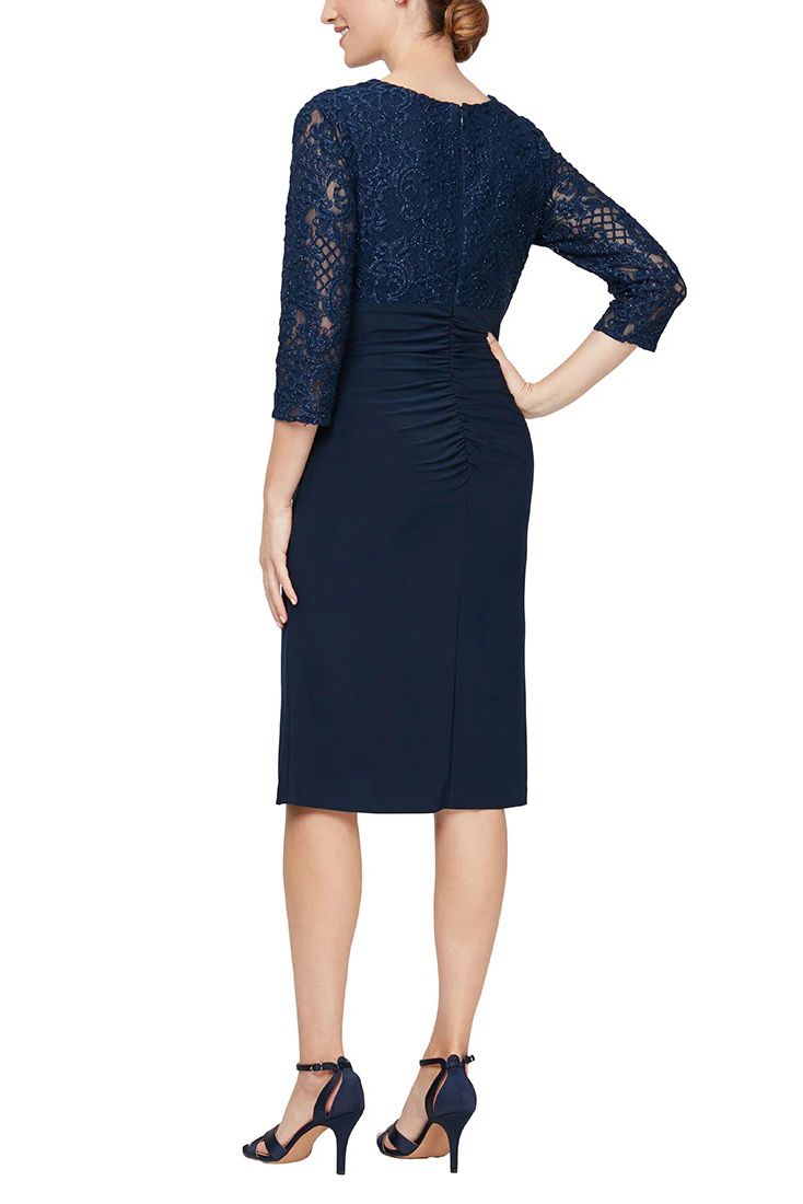 Alex Evenings 81122531 Short Emebelisshed Formal Dress