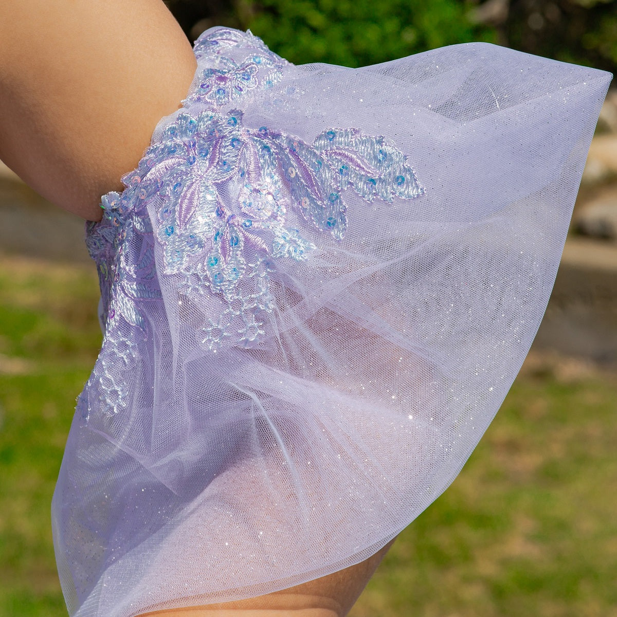 Quinceniera Dresses Long Ball Gown 3D Floral Quinceanera Dress Blue